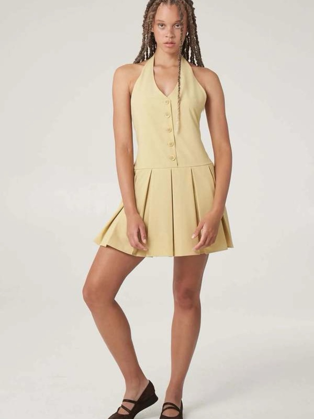 Find Me Now Mae Halter Mini Dress